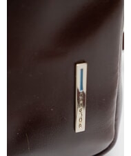 PIQUADRO BLUE SQUARE Leder Geldb&ouml;rse MAHAGONI - Brieftaschen Herren - 3