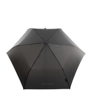 PIQUADRO NABUCCO Mini-Regenschirm mit Lederetui Schwarz - Regenschirme - 2