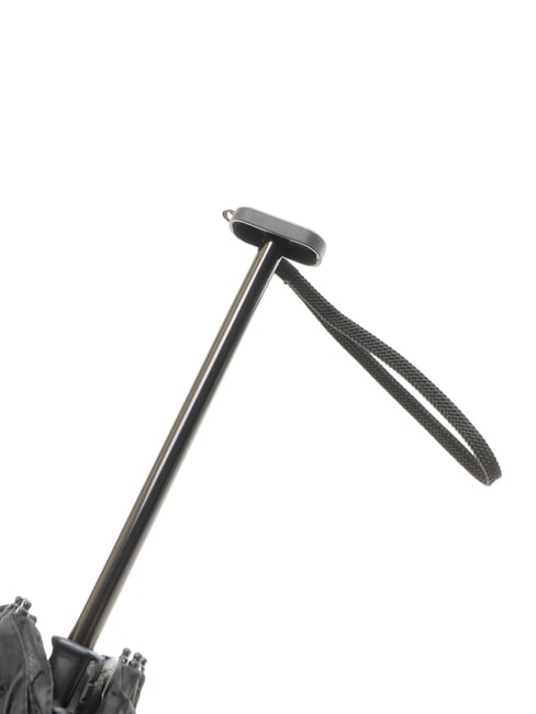 NABUCCO Mini-Regenschirm mit Lederetui Schwarz - Regenschirme