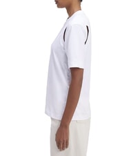 CALVIN KLEIN CK Kurz&auml;rmliges Cut-Out-T-Shirt strahlendes Wei&szlig; - T-Shirts und Tops f&uuml;r Damen - 3