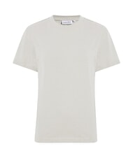 CALVIN KLEIN CK Kurzarm-T-Shirt mit ausgeschnittenem Rücken Sandkiesel - T-Shirts und Tops für Damen - 4