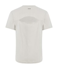 CALVIN KLEIN CK Kurzarm-T-Shirt mit ausgeschnittenem Rücken Sandkiesel - T-Shirts und Tops für Damen - 5