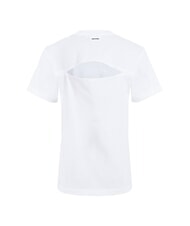 CALVIN KLEIN CK Kurzarm-T-Shirt mit ausgeschnittenem R&uuml;cken - T-Shirts und Tops f&uuml;r Damen