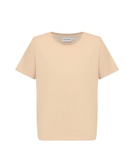 CALVIN KLEIN CK Kurzärmliges T-Shirt mit Rundhalsausschnitt Eiskaffee - T-Shirts und Tops für Damen - 3