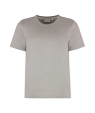 CALVIN KLEIN CK Kurzärmliges T-Shirt mit Rundhalsausschnitt Sandkiesel - T-Shirts und Tops für Damen - 4