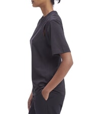 CALVIN KLEIN CK Kurzärmliges Cut-Out-T-Shirt ck schwarz - T-Shirts und Tops für Damen - 3