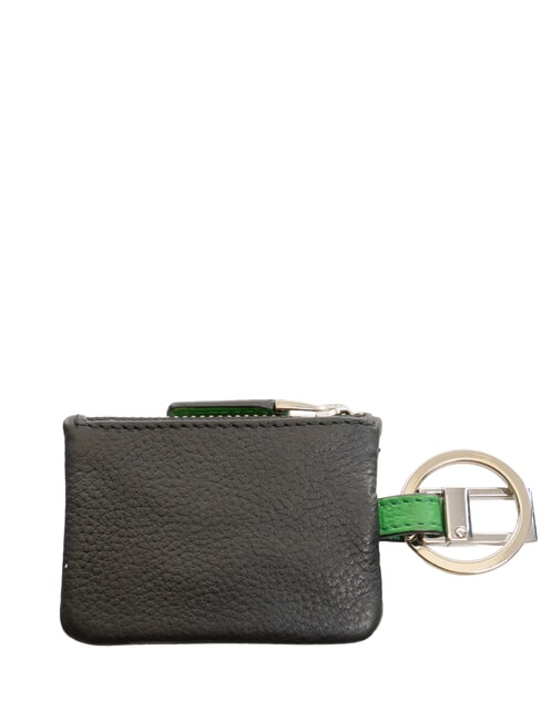 SPLASH  Schl&uuml;sselanh&auml;nger aus Leder SCHWARZ GR&Uuml;N - Schl&uuml;sselanh&auml;nger und Schl&uuml;sseletuis