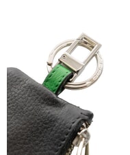 PIQUADRO SPLASH  Schl&uuml;sselanh&auml;nger aus Leder SCHWARZ GR&Uuml;N - Schl&uuml;sselanh&auml;nger und Schl&uuml;sseletuis - 3