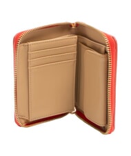 LOVE MOSCHINO LETTERING Geldbörse mit Rundum-Reißverschluss ROT - Brieftaschen Damen - 2