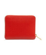 LOVE MOSCHINO LETTERING Geldbörse mit Rundum-Reißverschluss ROT - Brieftaschen Damen - 3