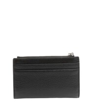 GIANNI CHIARINI GRANA DOLLARO  Kleine Lederbrieftasche Schwarz - Brieftaschen Damen - 3