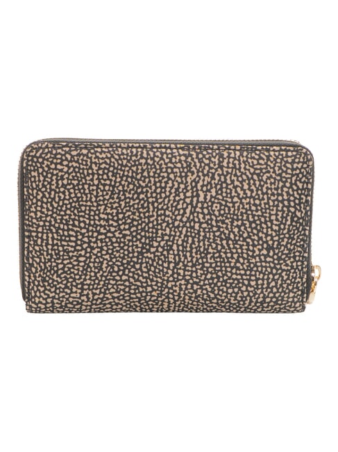 CLASSICA  Geldbörse mit Rundum-Reißverschluss OP / NATUR / SCHWARZ - Brieftaschen Damen