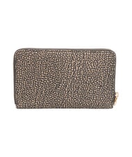 BORBONESE CLASSICA  Geldbörse mit Rundum-Reißverschluss OP / NATUR / SCHWARZ - Brieftaschen Damen - 3