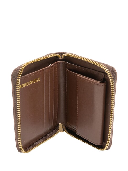 CLASSICA Geldbörse mit mittlerem Reißverschluss Haselnuss - Reisetaschen