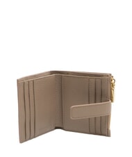 COCCINELLE METALLIC SOFT Mini-Geldb&ouml;rse aus Leder warmes Taupe - Brieftaschen Damen - 2