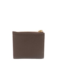 COCCINELLE METALLIC SOFT Mini-Geldb&ouml;rse aus Leder Br&uuml;nette - Brieftaschen Damen - 3