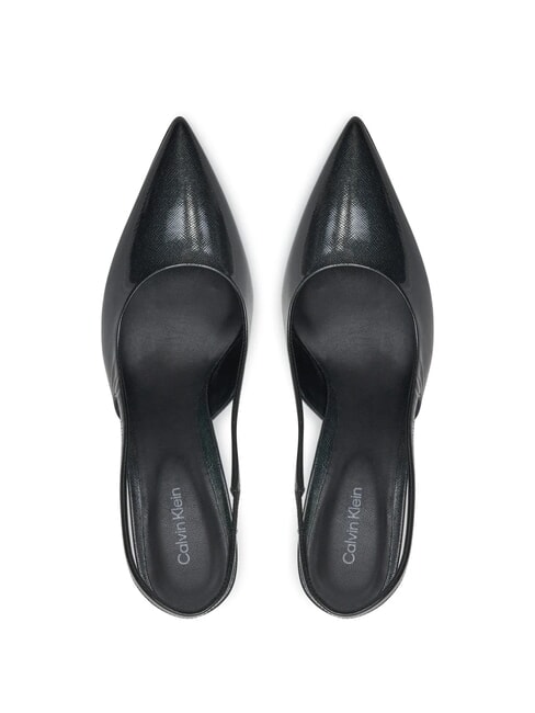 CK Slingback-Pumps aus Leder ck schwarz - Damenschuhe