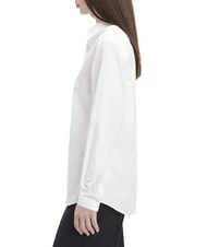 CALVIN KLEIN CK Langarmhemd im Relaxed Fit strahlendes Wei&szlig; - Damenblusen - 3