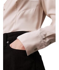 CALVIN KLEIN CK Langärmliges Viskosehemd - Damenblusen