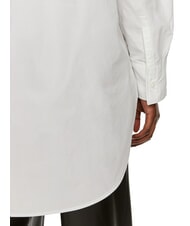 CALVIN KLEIN CK JEANS Oversize-Langarmshirt strahlendes Weiß - Damenblusen - 4