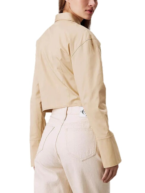 CK JEANS  blasses Khaki - Damenblusen