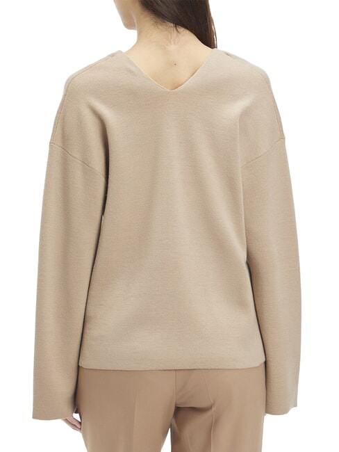 CK Pullover mit V-Ausschnitt und weiten Ärmeln Amphora - Damenpullover