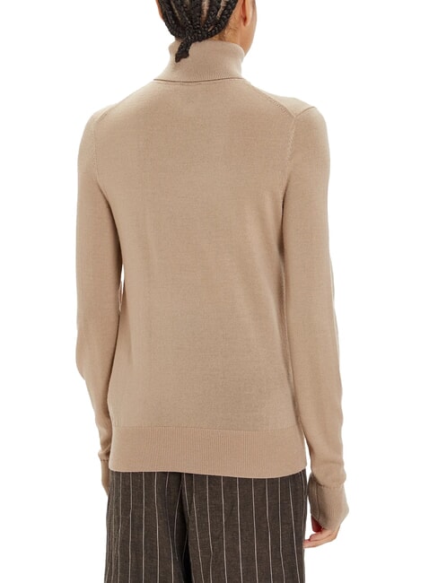 CK Slim-Fit-Rollkragenpullover aus Wolle Amphora - Damenpullover