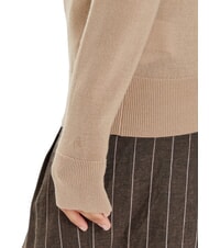 CALVIN KLEIN CK Slim-Fit-Rollkragenpullover aus Wolle Amphora - Damenpullover - 4