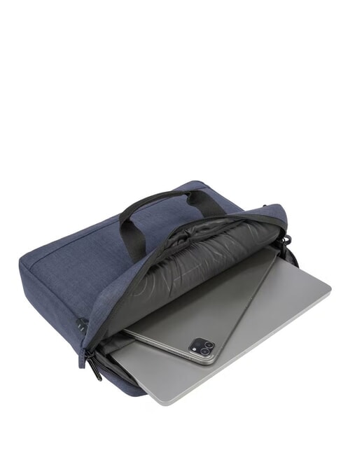 STOP Aktentasche mit Schultergurt blau - Arbeitstaschen