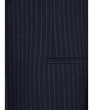 CALVIN KLEIN CK Nadelstreifen-Blazerjacke Nachthimmel / grauer Morgenstreifen - Damenjacken - 6