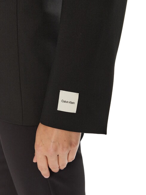 CK Ein-Knopf-Blazerjacke aus Wollmischung ck schwarz - Damenjacken