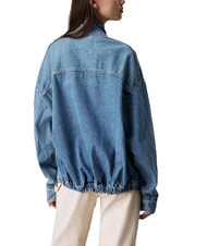 CALVIN KLEIN CK JEANS Jeansjacke mit entspannter Passform - Damenjacken