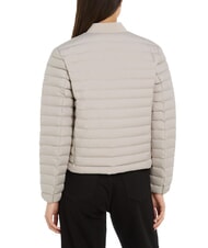 CALVIN KLEIN CK Leichte, kurze Daunensteppjacke Holzasche - Damenjeans - 2