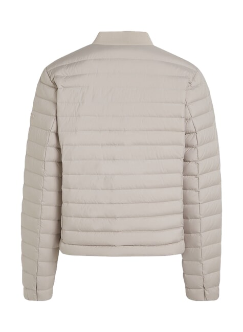 CK Leichte, kurze Daunensteppjacke Holzasche - Damenjeans