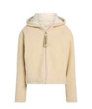 CALVIN KLEIN CK JEANS Fleecejacke mit durchgehendem Reißverschluss und Kapuze Hafendunst - Damenjacken - 4
