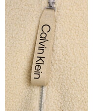 CALVIN KLEIN CK JEANS Fleecejacke mit durchgehendem Reißverschluss und Kapuze Hafendunst - Damenjacken - 5