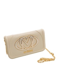 LOVE MOSCHINO LOGO Clutch mit Schultergurt Elfenbein - Damentaschen - 2
