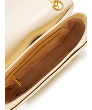 LOVE MOSCHINO LOVE HEART  Umhängetasche Elfenbein - Damentaschen - 5