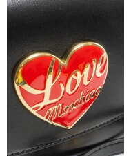 LOVE MOSCHINO LOVE HEART Handtasche, mit Schultergurt Schwarz - Damentaschen - 3