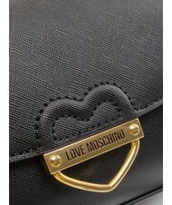 LOVE MOSCHINO DESERT BLOOMS Mini-Umhängetasche Schwarz - Damentaschen - 3