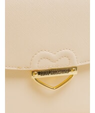 LOVE MOSCHINO DESERT BLOOMS Handtasche, mit Schultergurt Elfenbein - Damentaschen - 4