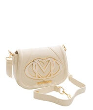 LOVE MOSCHINO LOGO  Mini-Umhängetasche Elfenbein - Damentaschen - 2