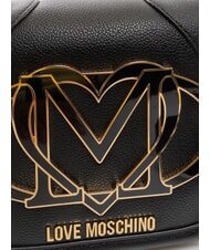 LOVE MOSCHINO LOGO  Mini-Umhängetasche Schwarz - Damentaschen - 3