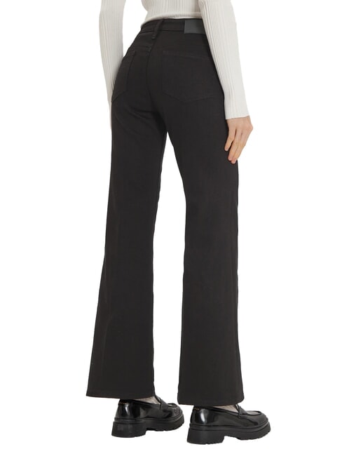 CK Flare-Fit-Jeans schwarzer Denim - Damenjeans