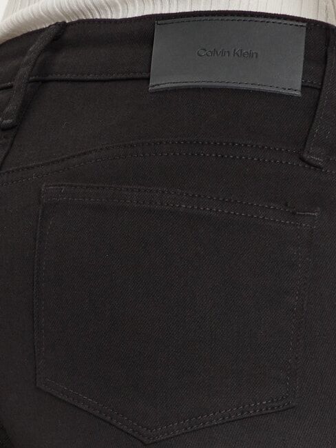 CK Flare-Fit-Jeans schwarzer Denim - Damenjeans