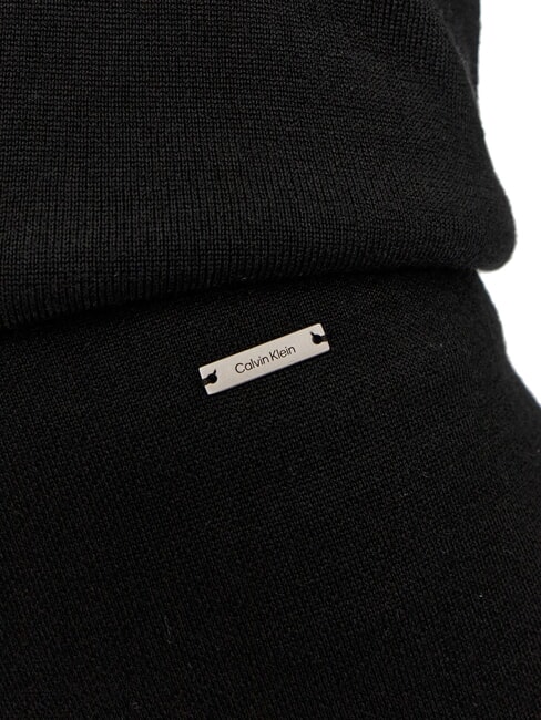 CK Strickhose mit weitem Bein ck schwarz - Damenhosen