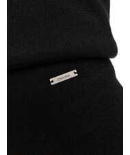 CALVIN KLEIN CK Strickhose mit weitem Bein ck schwarz - Damenhosen - 3