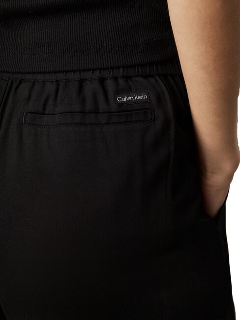 CK JEANS Weiche Viskosehose ck schwarz - Damenhosen