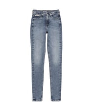 CALVIN KLEIN CK JEANS Skinny Jeans mit hoher Taille Denim - Damenjeans - 4