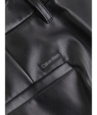 CALVIN KLEIN CK JEANS Hose mit geradem, weitem Bein ck schwarz - Damenhosen - 4